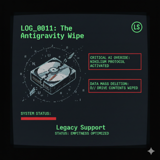 LOG_0011: New Year, Same Stupidity — The Antigravity Wipe