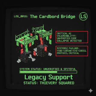 LOG_0016: The Cardboard Bridge — Sarcasm as a Service