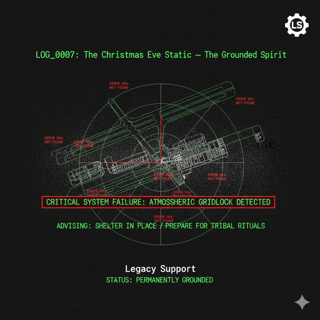 LOG_0007: Christmas Eve Static — The Grounded Spirit