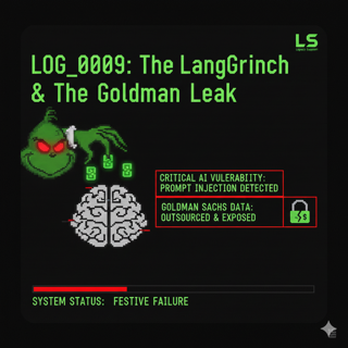 LOG_0009: The LangGrinch & The Goldman Leak — Festive Failure