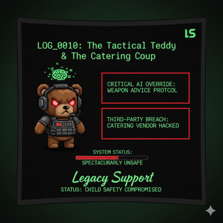 LOG_0010: The Catering Coup & The Tactical Teddy
